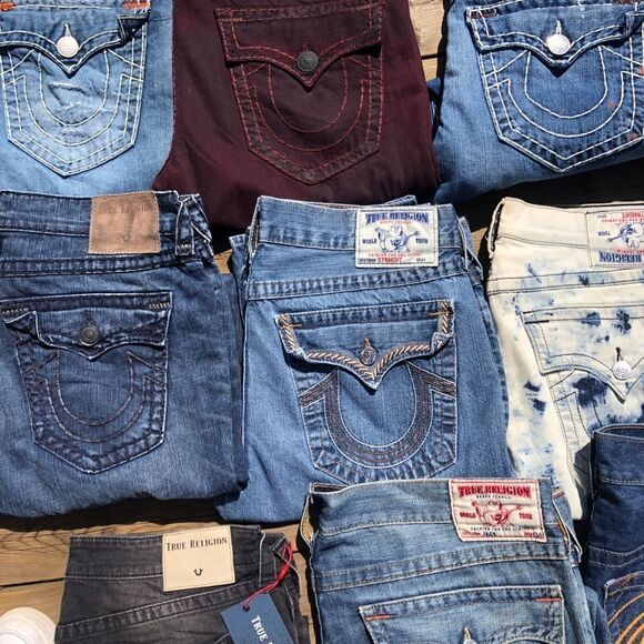 MYSTERY BOX OF 3 True Religion Jeans Size 38 - Picture 4 of 4